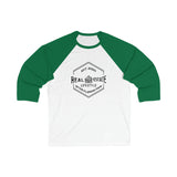9 to 5 Flippin Fam - Unisex 3\4 Sleeve Baseball Tee