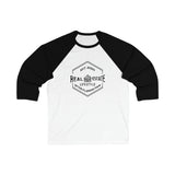 9 to 5 Flippin Fam - Unisex 3\4 Sleeve Baseball Tee