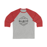 9 to 5 Flippin Fam - Unisex 3\4 Sleeve Baseball Tee