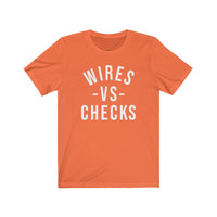 Wires Vs Checks Tee