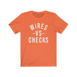 Wires Vs Checks Tee