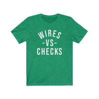 Wires Vs Checks Tee